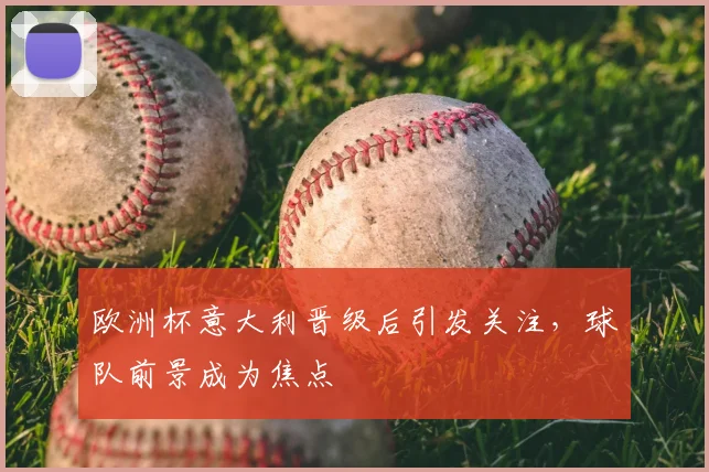 欧洲杯意大利晋级后引发关注,球队前景成为焦点